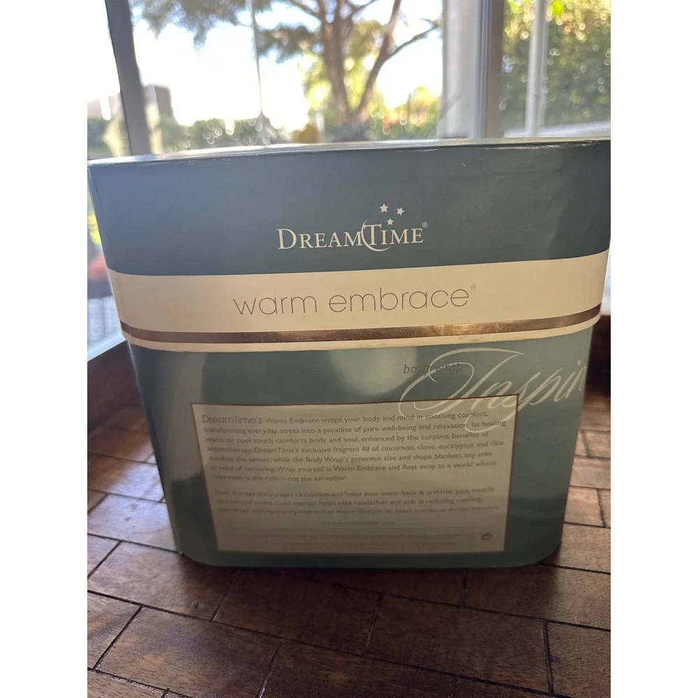 DreamTime Warm Embrace Body Wrap Honey Velvet Aromatherapy Heat Cold Therapy EUC